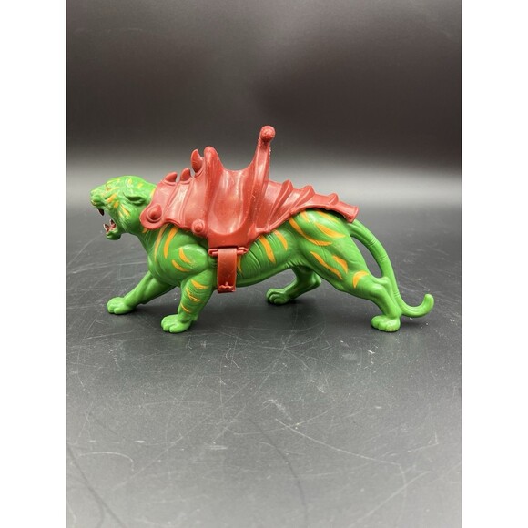 Vintage 1978 He-Man Masters of the Universe MOTU Battle Cat w/ Saddle - Picture 3 of 8